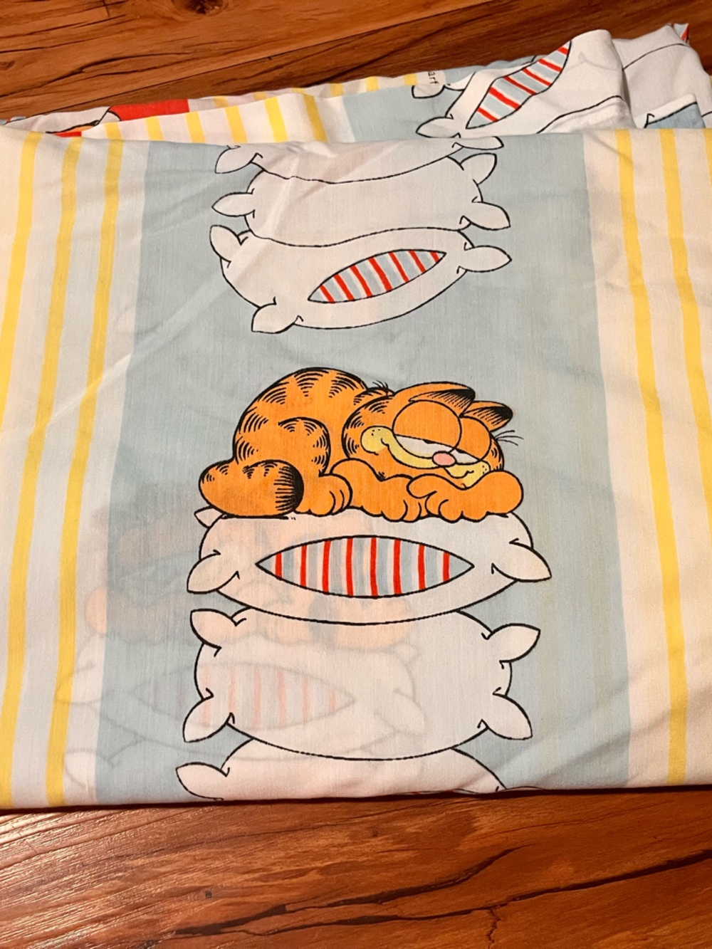 1978 Garfield Twin Flat Sheet